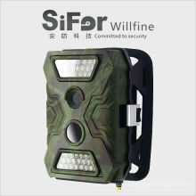 caméra de sécurité infrarouge batterie extérieure sans fil alimenté par carte SD travail d&#39;enregistrement avec carte SIM